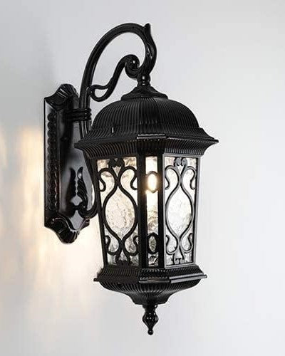 European Victorian Outdoor Waterproof Wall Lamp