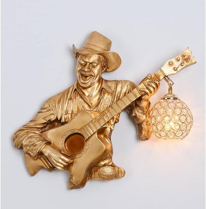 guitarman fancylight decorantion Wall light