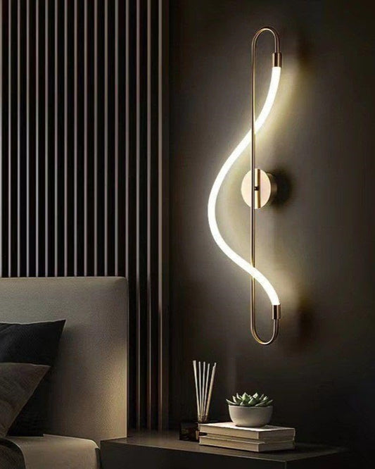 Linear Wall Light, Copper Long Strip Wall Light