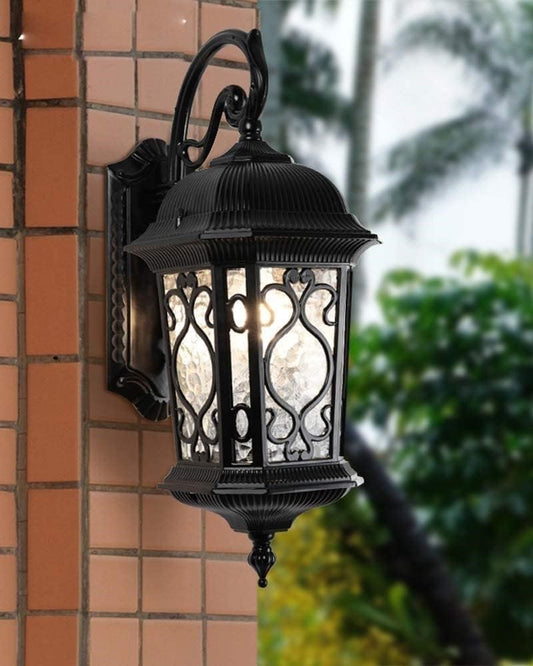 European Victorian Outdoor Waterproof Wall Lamp