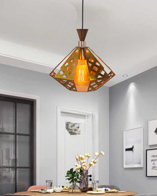 Italian Golden Pendant Light