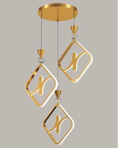 Modern Light Luxury Golden Pendant Light