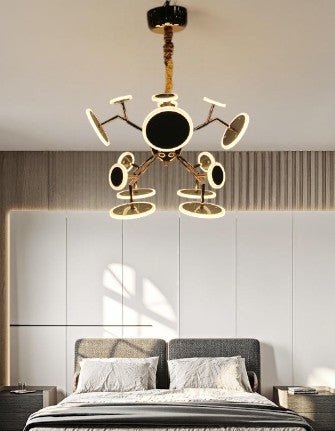 Circle Nordic Metal LED Ceiling Pendant Light