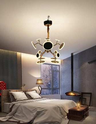 Circle Nordic Metal LED Ceiling Pendant Light