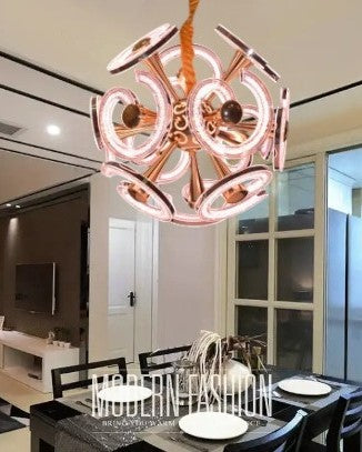 Tentacle disco modern chandelier