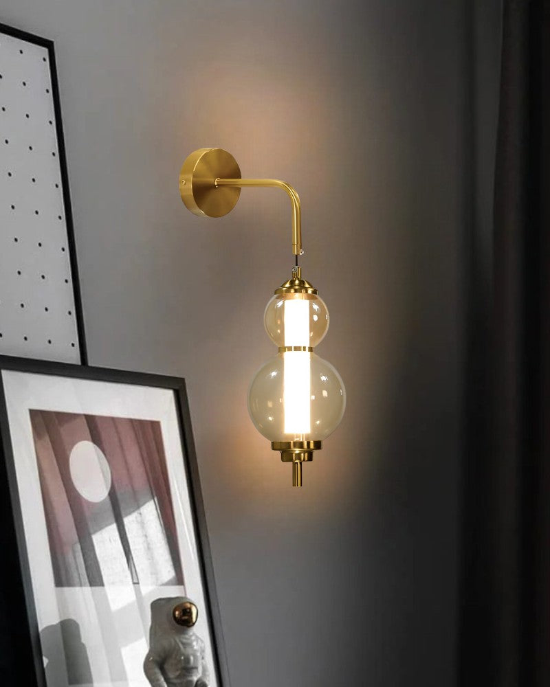 Double Globe  Wall Sconce